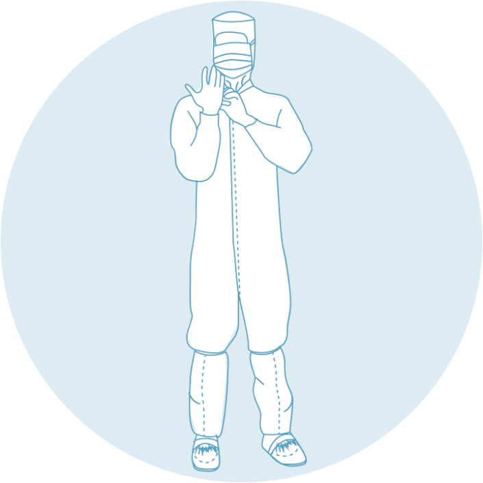 Clean Room Garments Gowning Chart Clean Room Garments